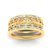 Multi Band Women Stackable Ring